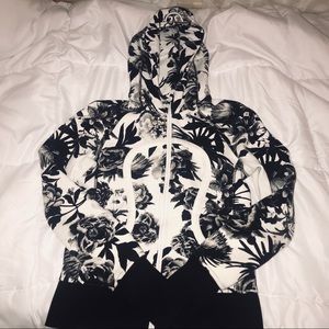 LULULEMON Floral Scuba Hoodie